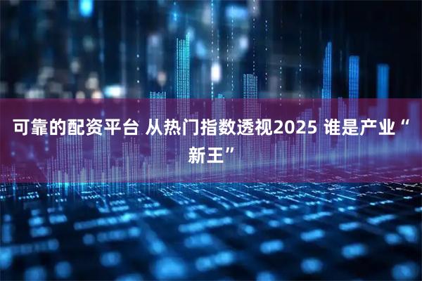可靠的配资平台 从热门指数透视2025 谁是产业“新王”